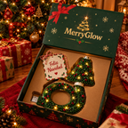 Set Navideño LED de Árbol y Corona – Decoración Festiva
