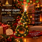 Set Navideño LED de Árbol y Corona – Decoración Festiva